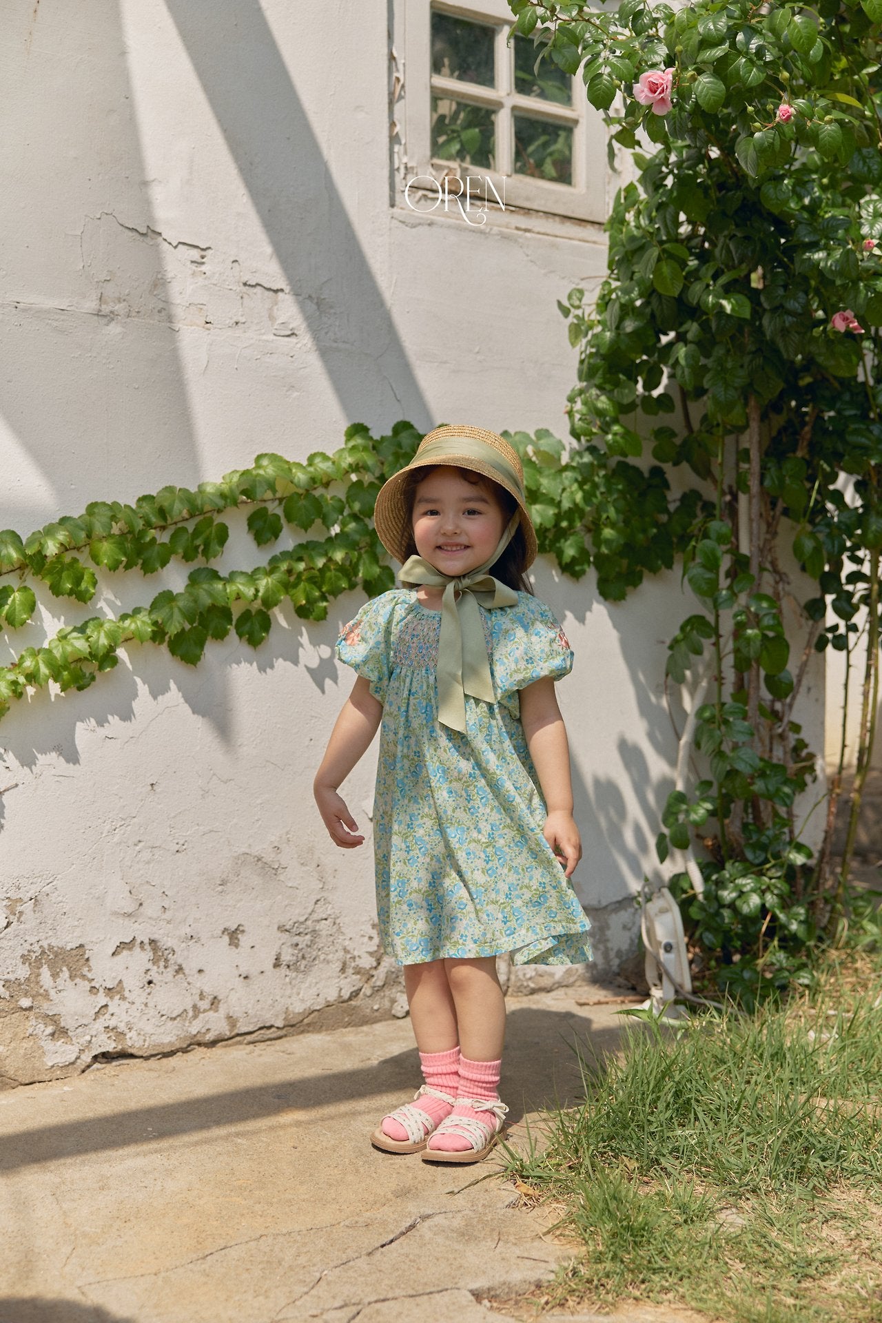 ［OREN］Solla smock one-piece