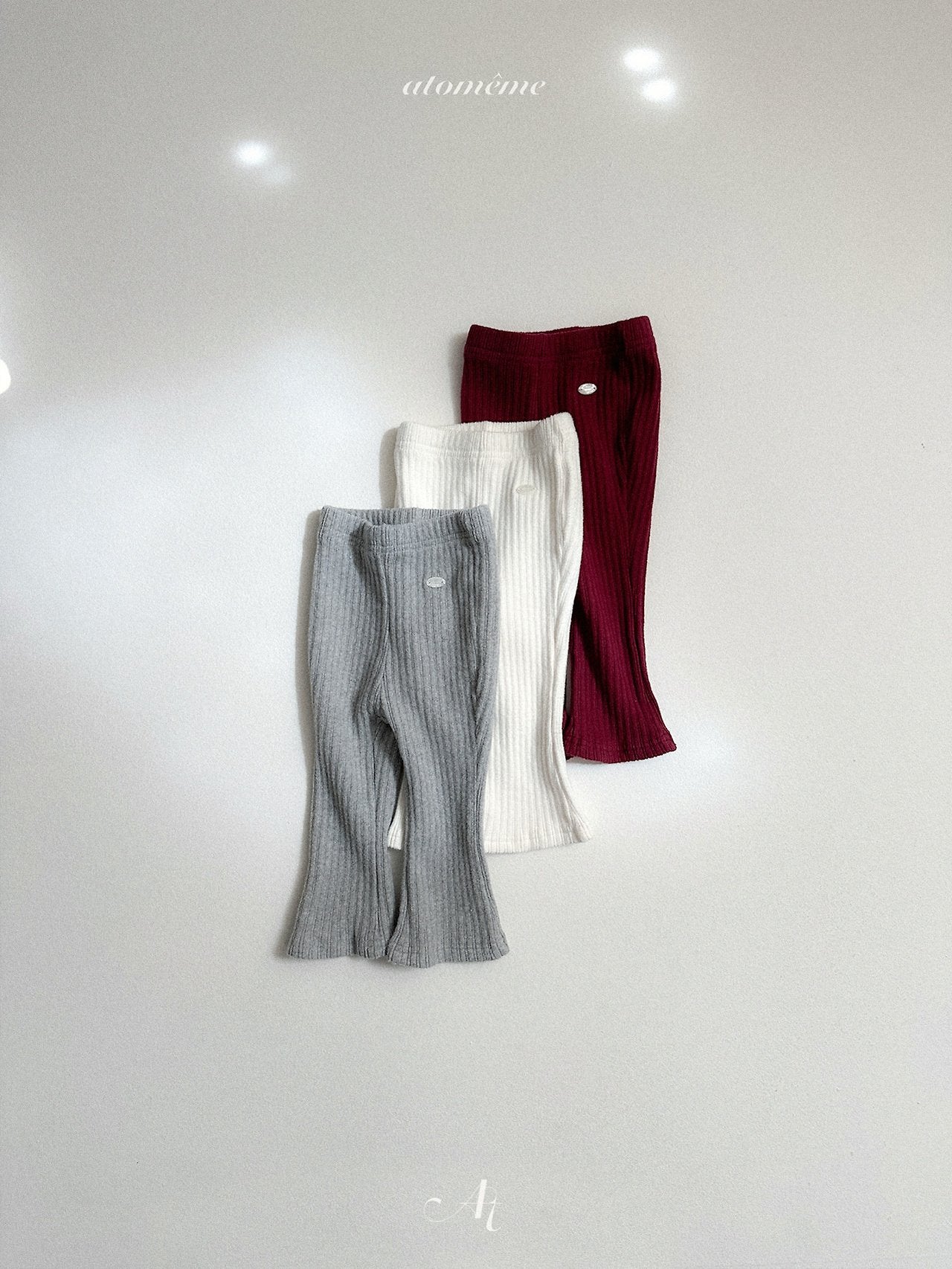[atomeme] Ronnie Bootcut Pants
