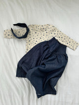 ［azalea］Floral boatneck tee (baby & kids)