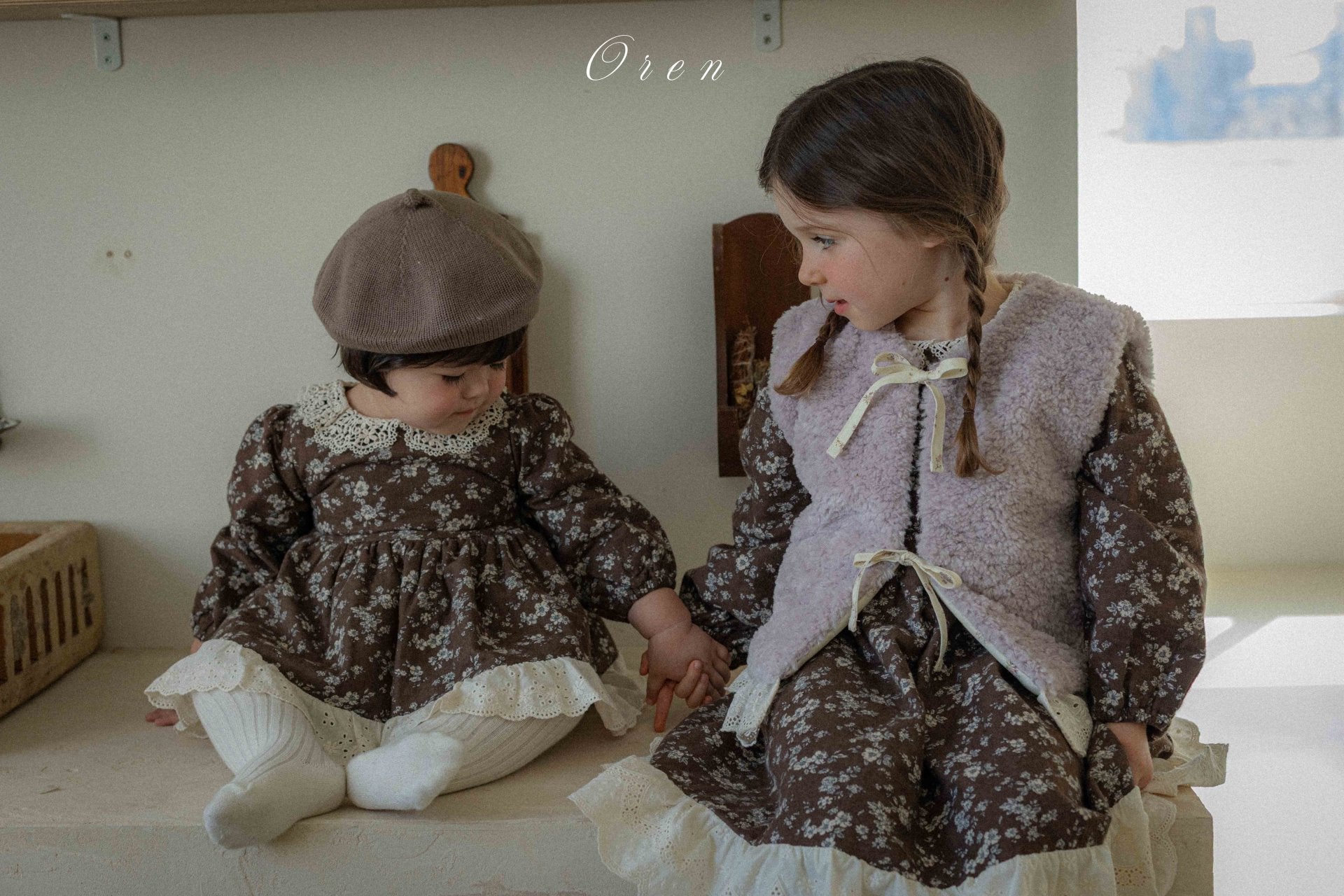 ［OREN］Selena flower padding one-piece (1oz)