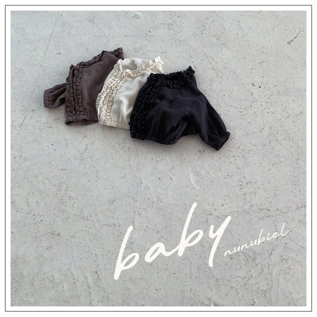 ［nunubiel］Dofle blouse (baby)