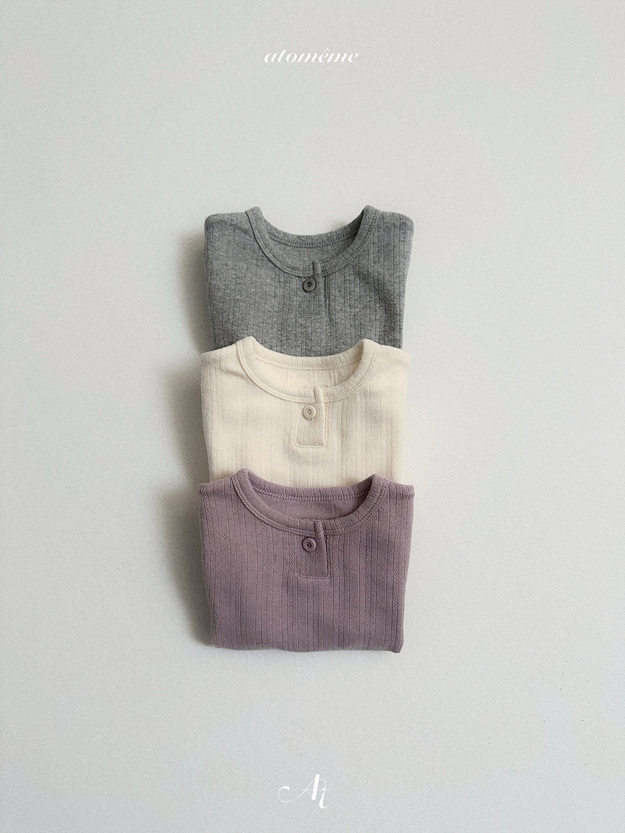 [atomeme] Rene Eyelet Tee