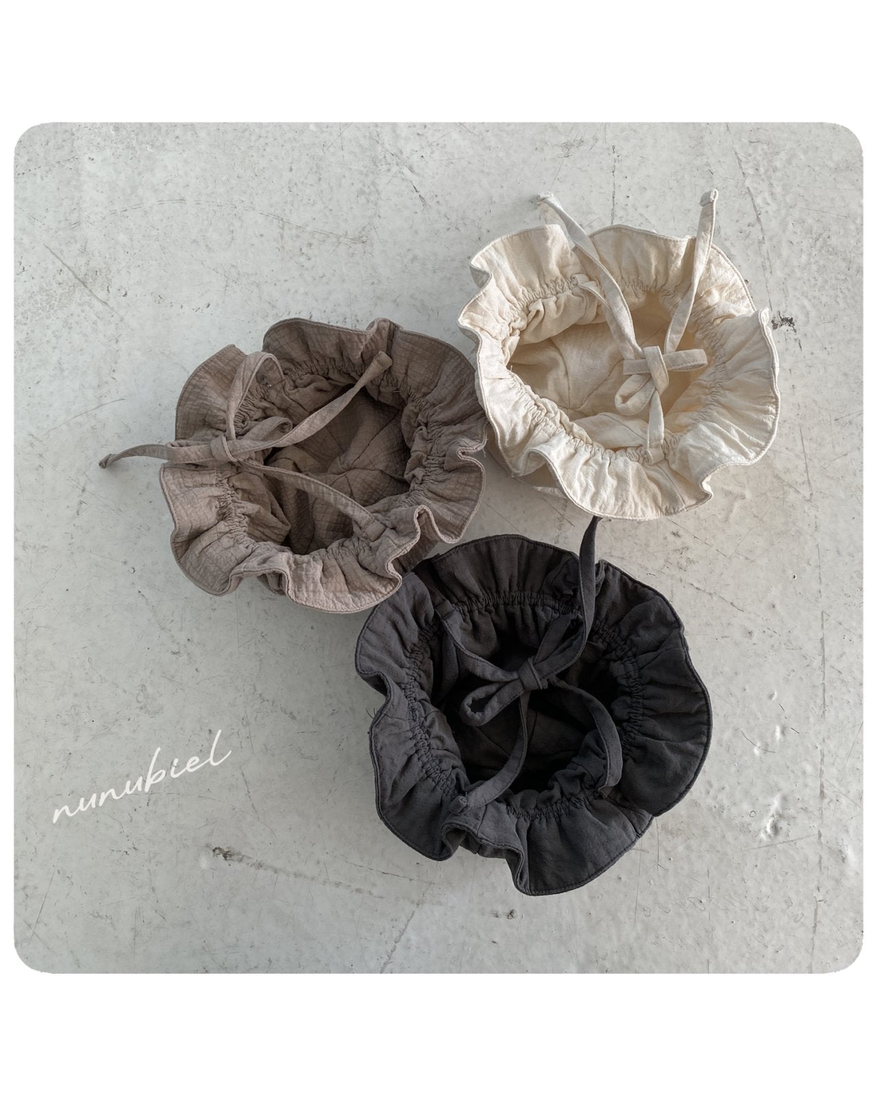 ［nunubiel］Bebe bucket hat