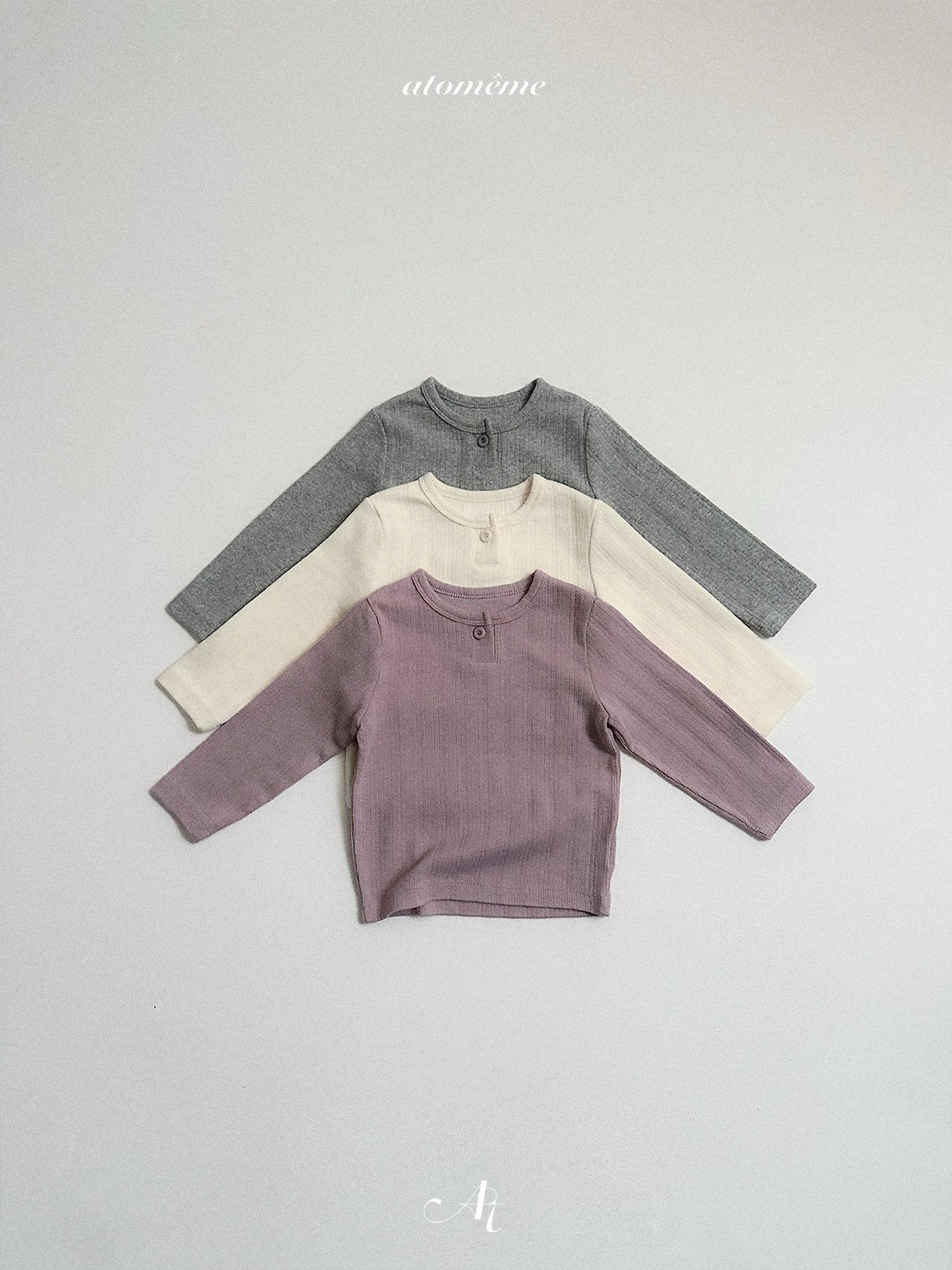 [atomeme] Rene Eyelet Tee