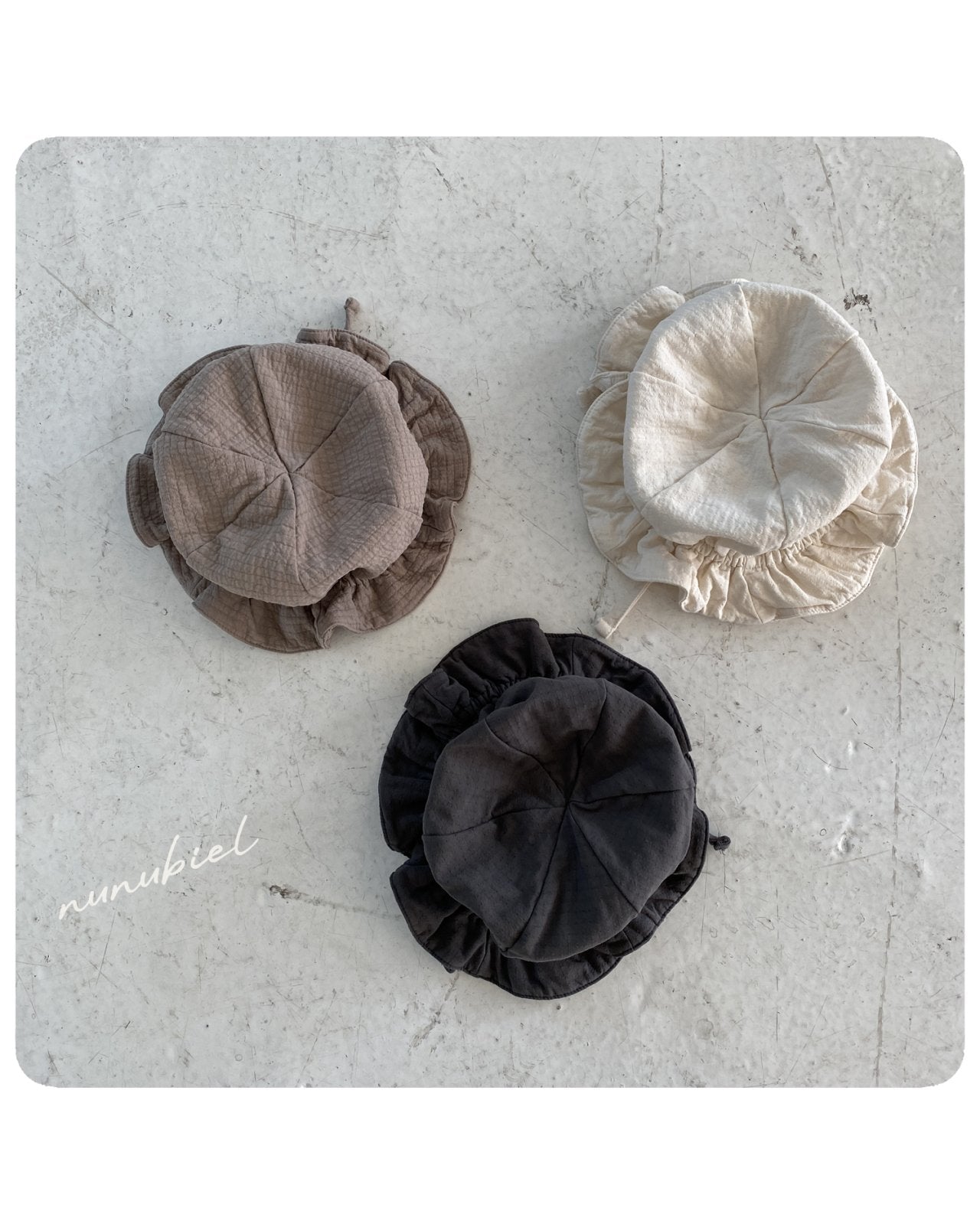 ［nunubiel］Bebe bucket hat