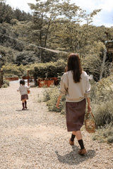 [FLO] Bella check skirt(adult)
