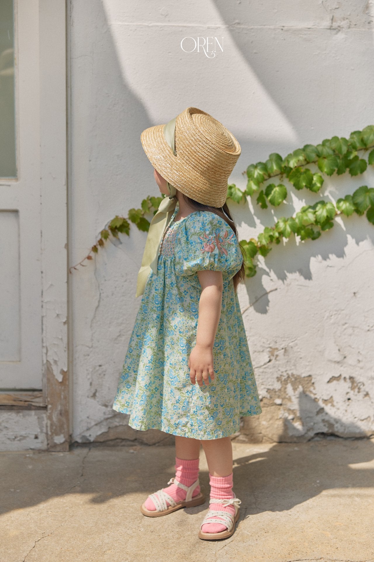 ［OREN］Solla smock one-piece