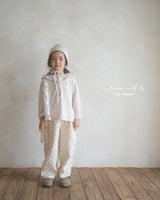 ［anggo］Yogurt collar t-shirt