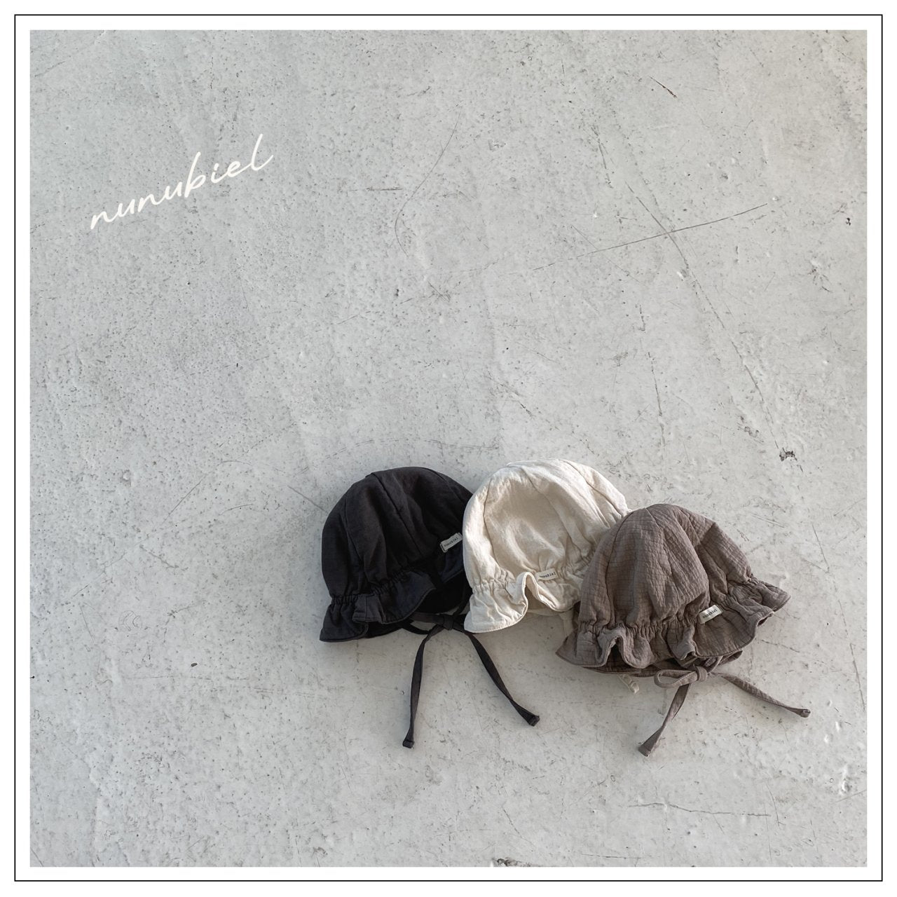 ［nunubiel］Bebe bucket hat