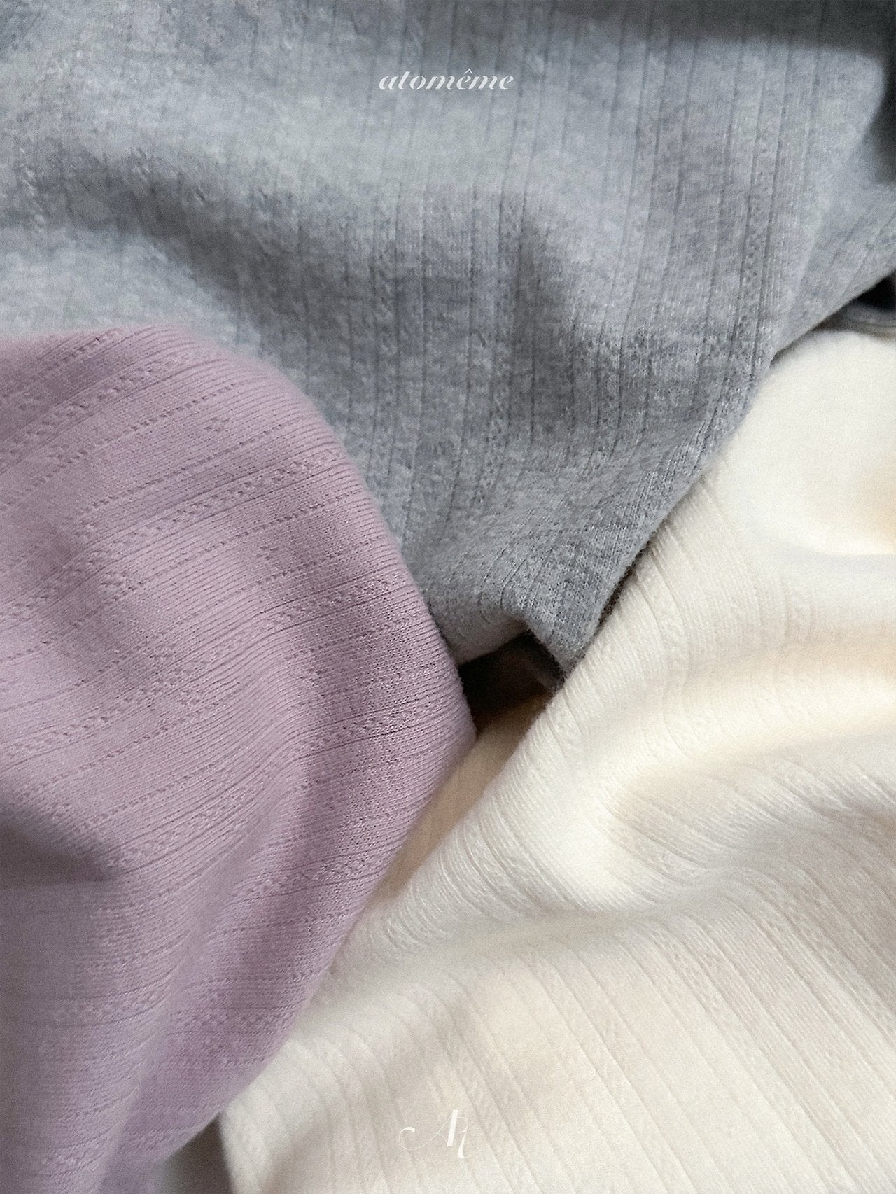 [atomeme] Rene Eyelet Tee