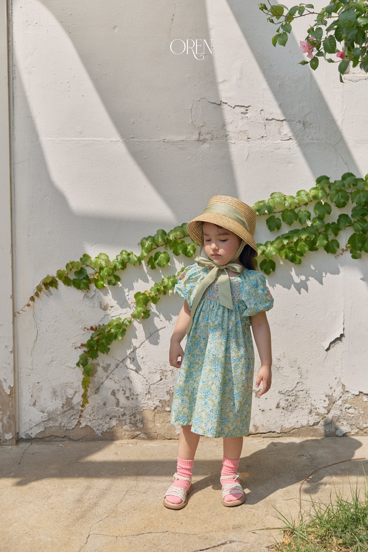 ［OREN］Solla smock one-piece