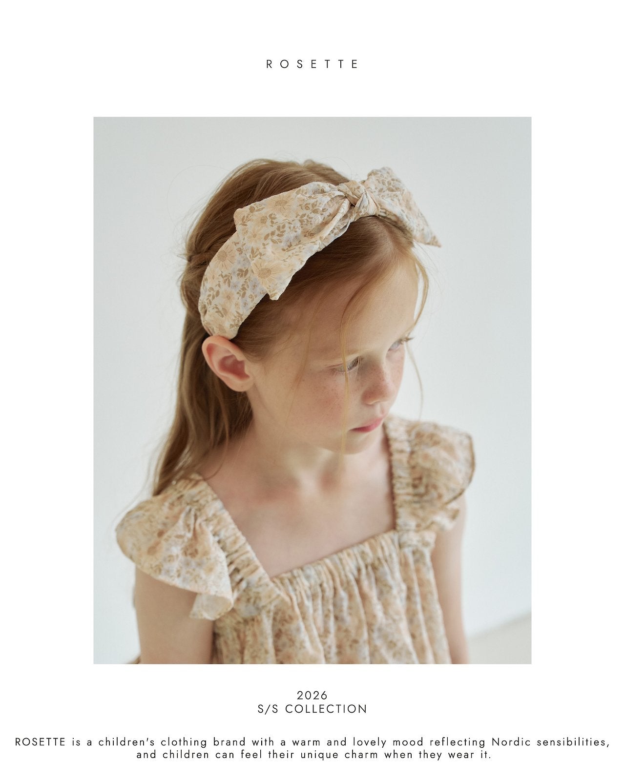 ［ROSETTE］Sherbet blouse