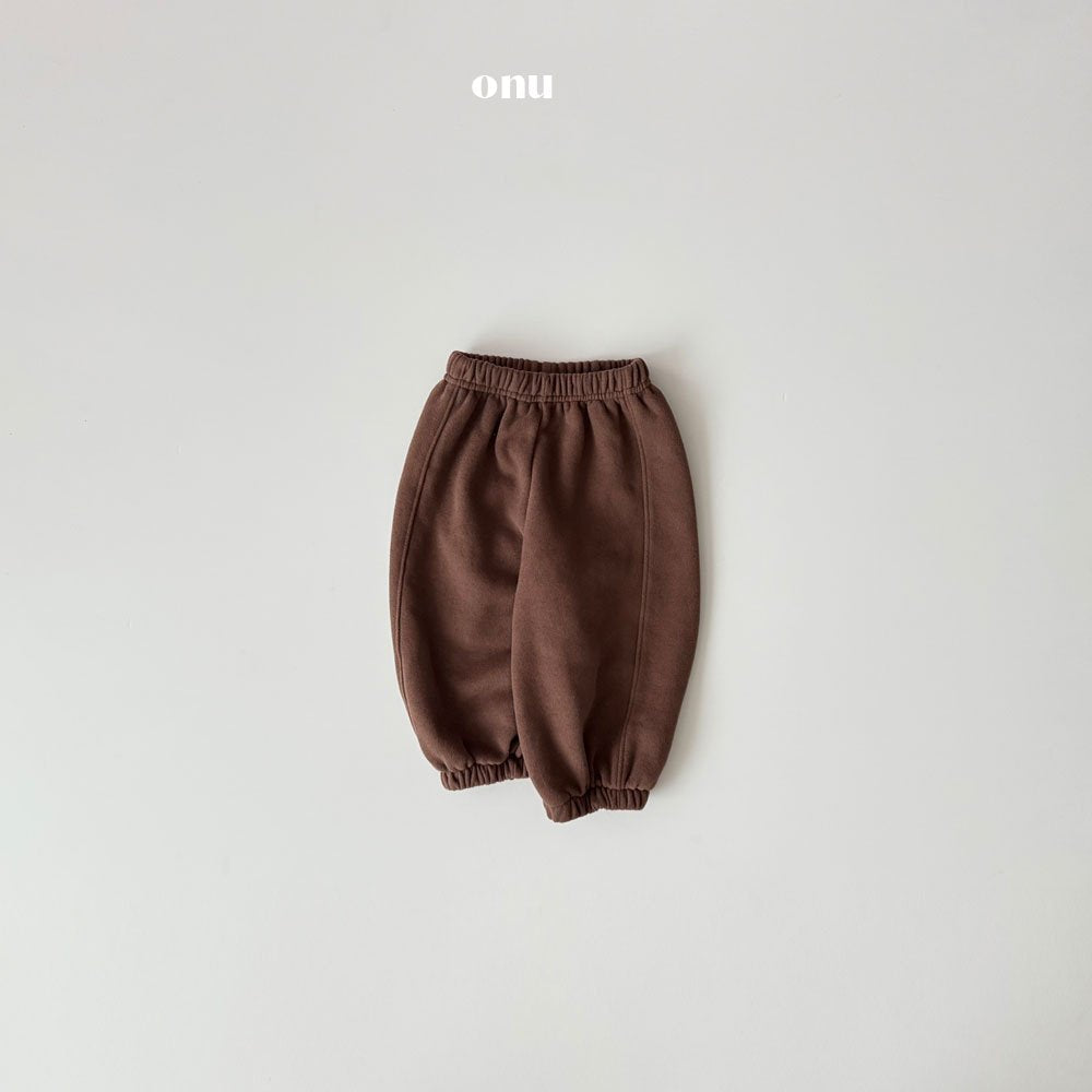［onu］Onu warm jogger pants