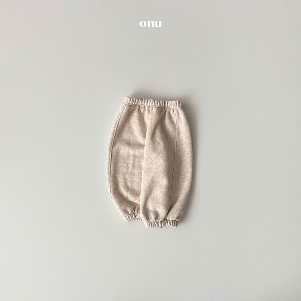 ［onu］Onu warm jogger pants