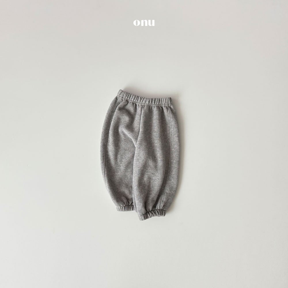 ［onu］Onu warm jogger pants