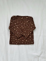 ［azalea］Floral boatneck tee (baby & kids)