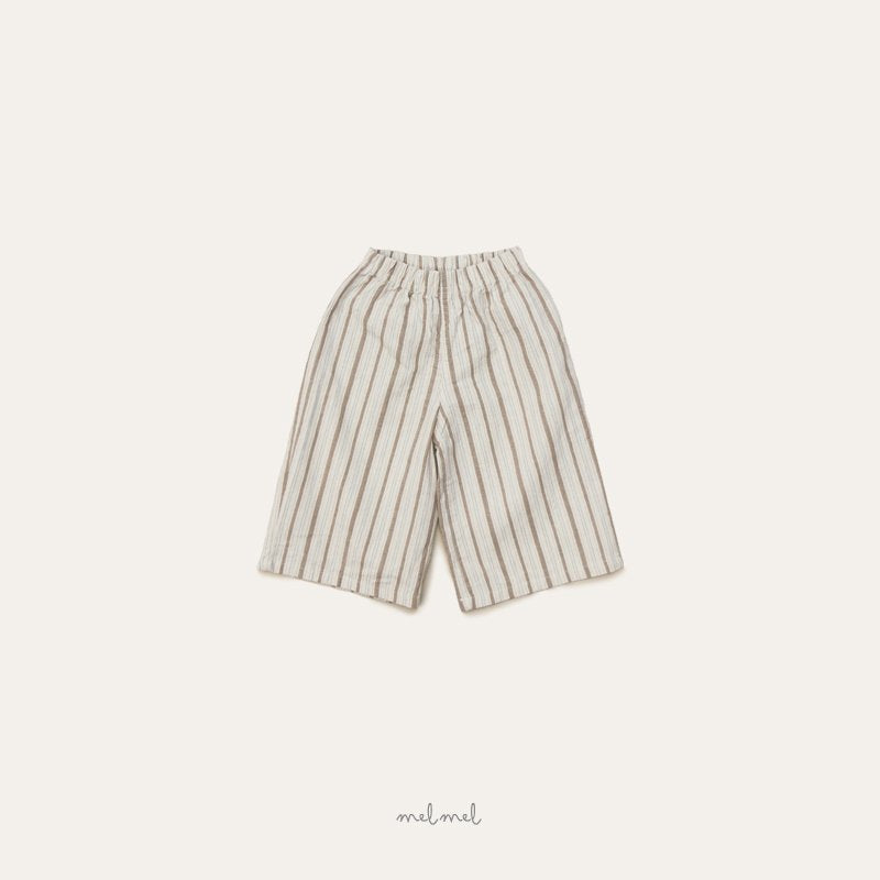 ［melmel］Multi stripe pants