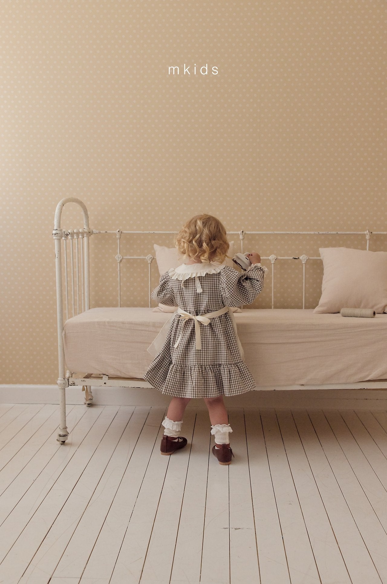 ［mkids］Flour lace socks