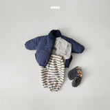 ［onu］Macaron stripe jogger pants