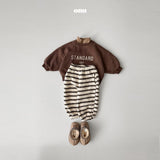 ［onu］Macaron stripe jogger pants