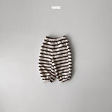 ［onu］Macaron stripe jogger pants