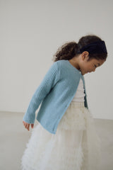 [soye] Basic rib cardigan