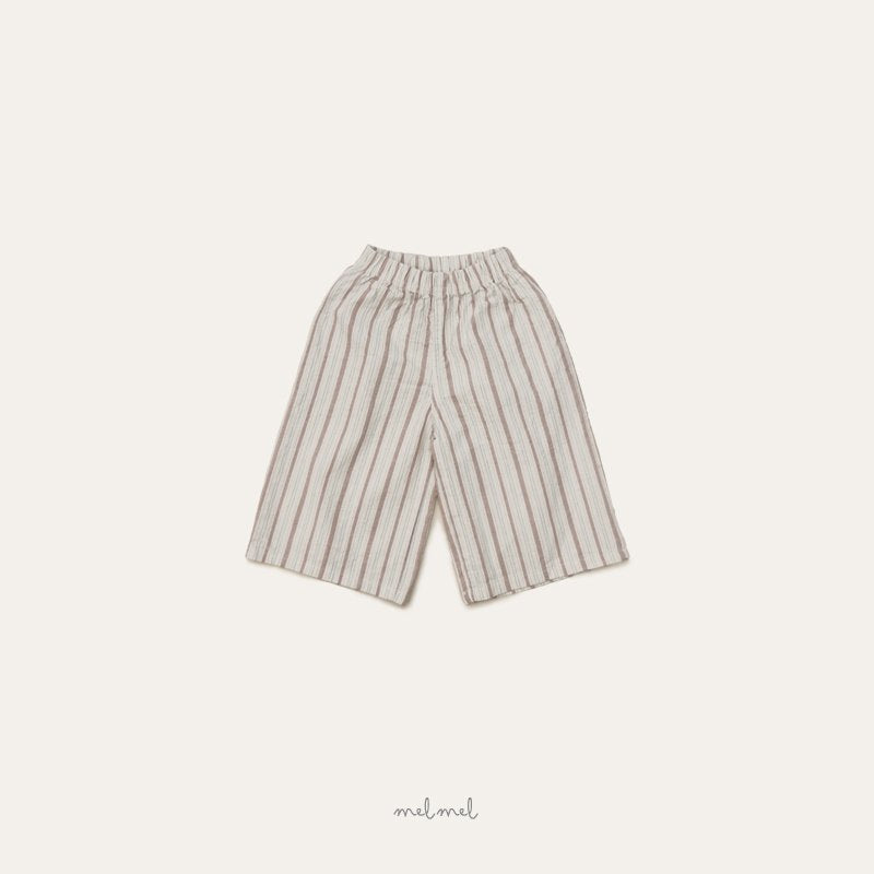 ［melmel］Multi stripe pants