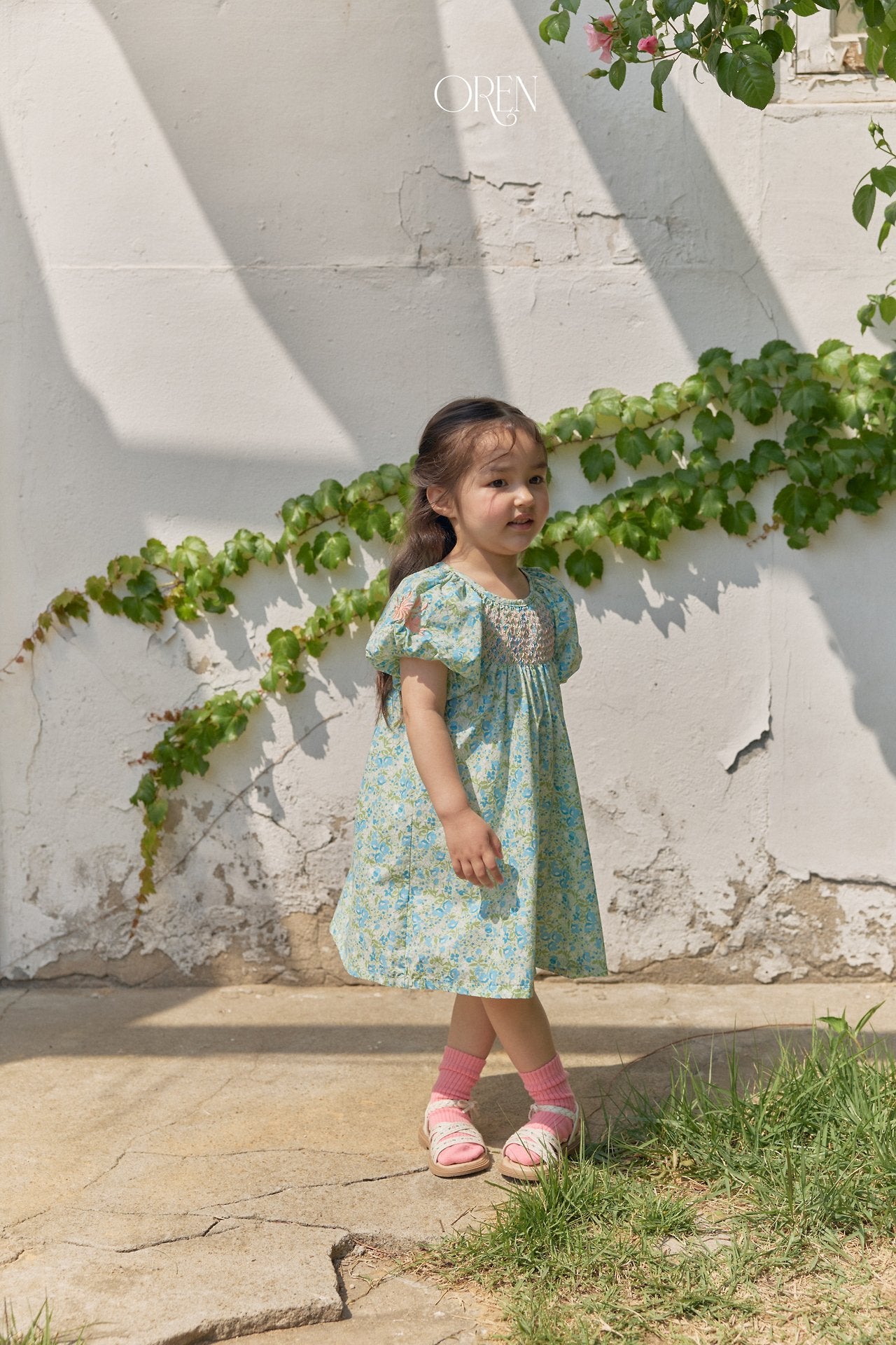 ［OREN］Solla smock one-piece