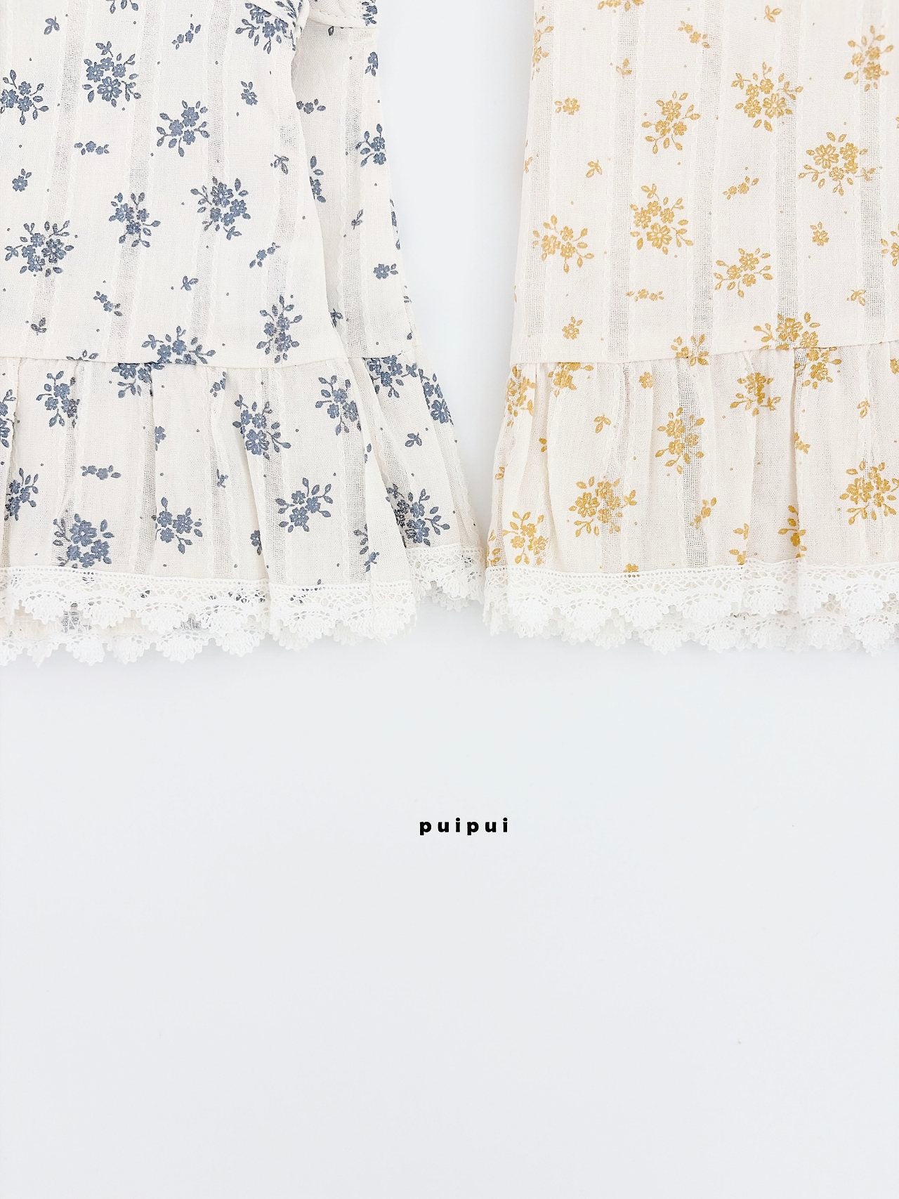 ［puipui］Cotton flower blouse