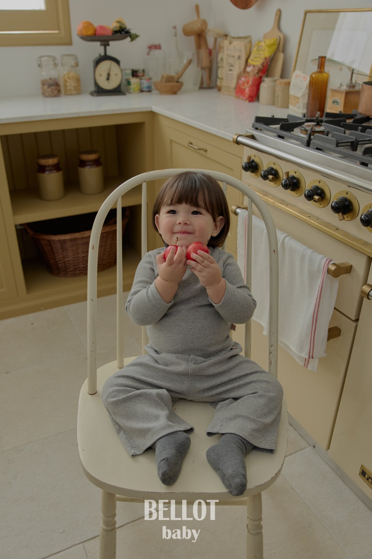 ［BELLOT］Luna button pants (baby)