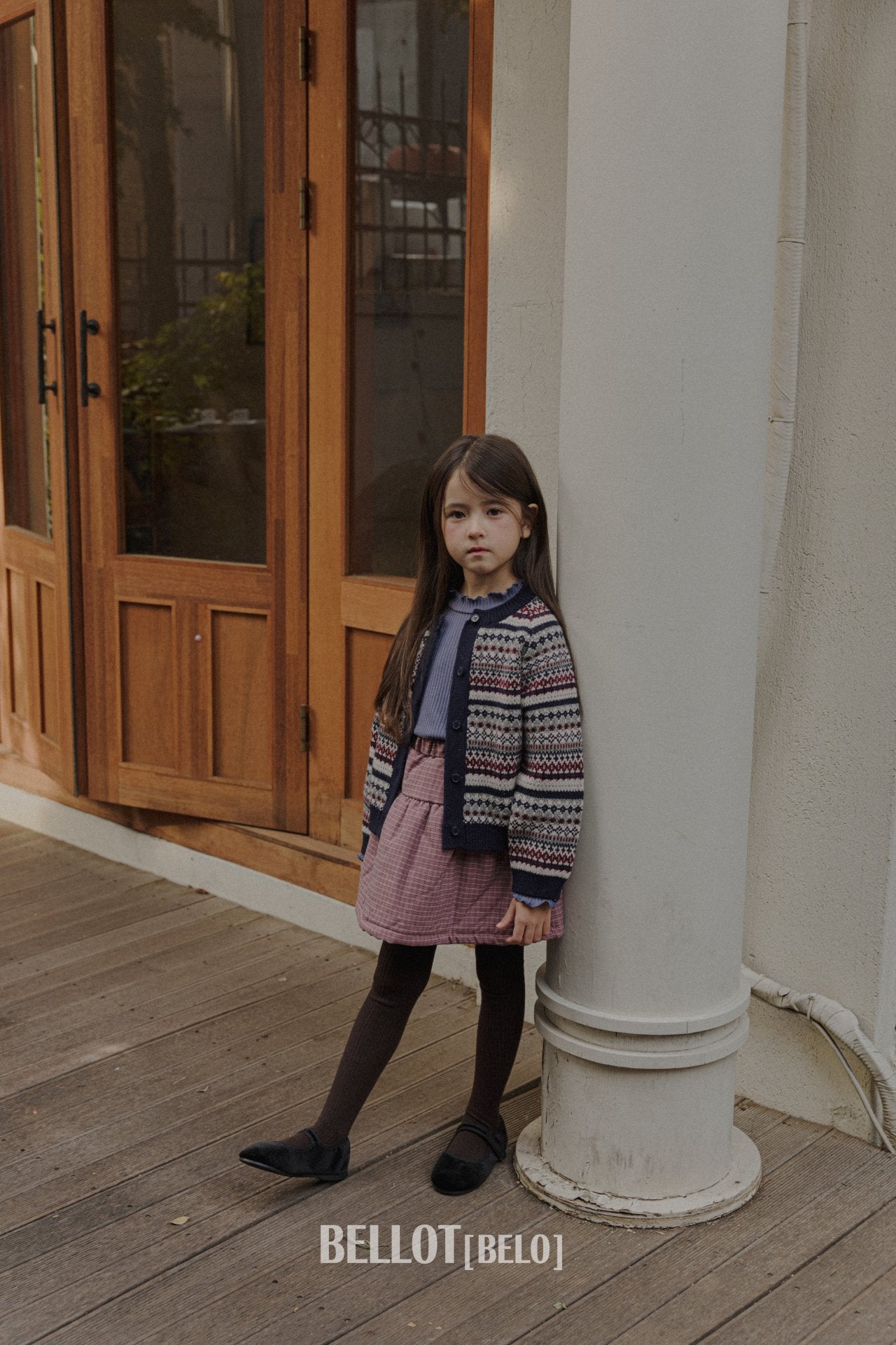 ［BELLOT］Mellow warm tops (kids)