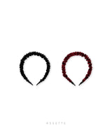 ［ROSETTE］Carol velvet hairband