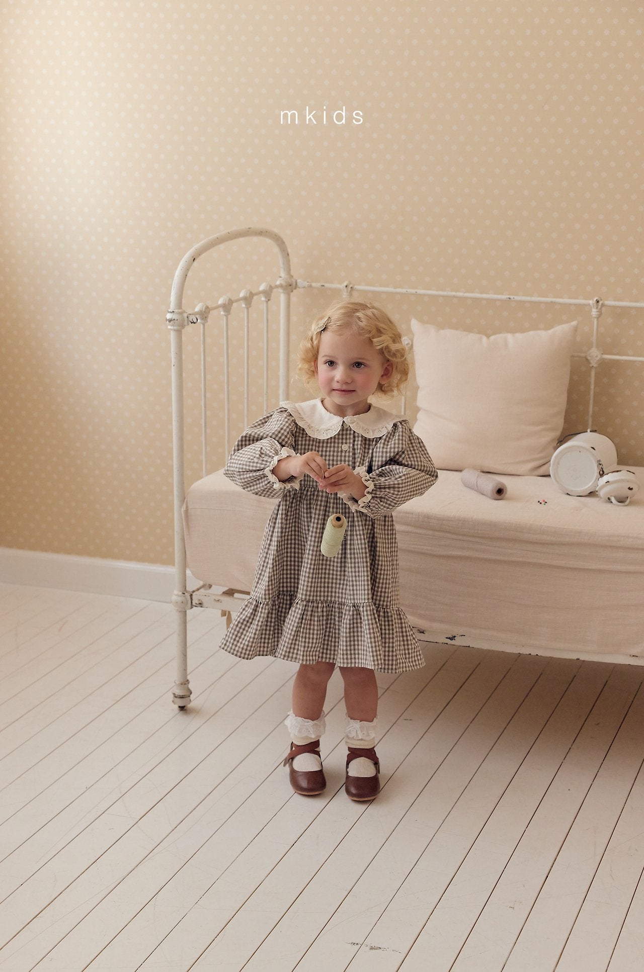 ［mkids］Flour lace socks