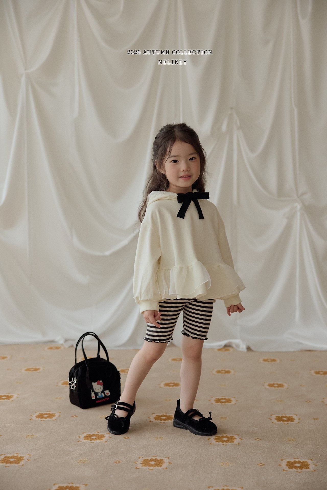 ［Melikey］Chacha frill hoodie