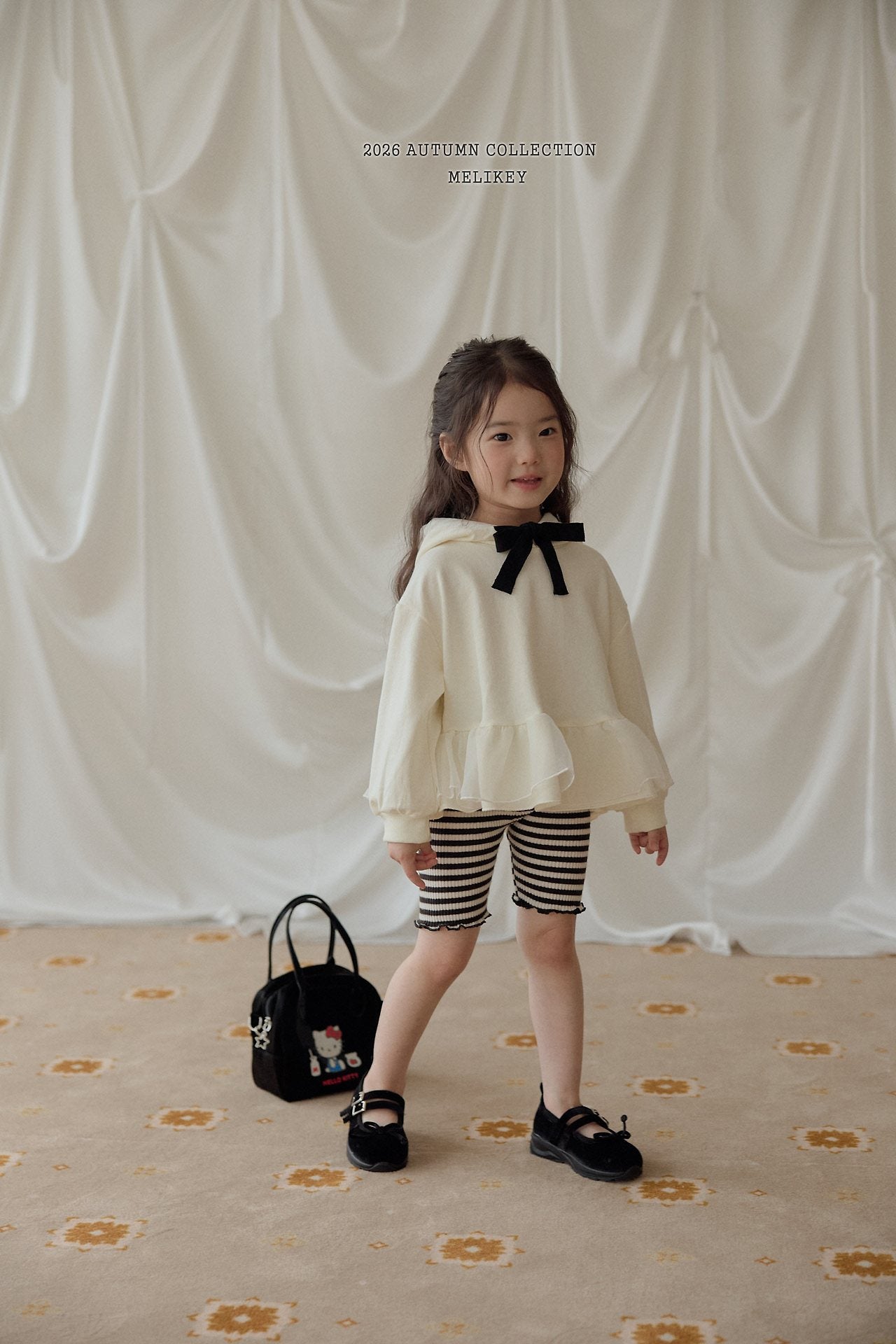 ［Melikey］Chacha frill hoodie