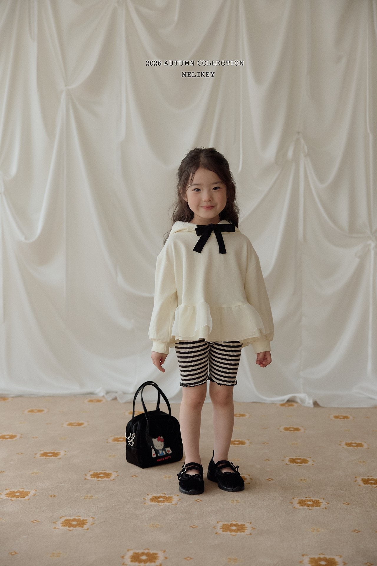 ［Melikey］Chacha frill hoodie