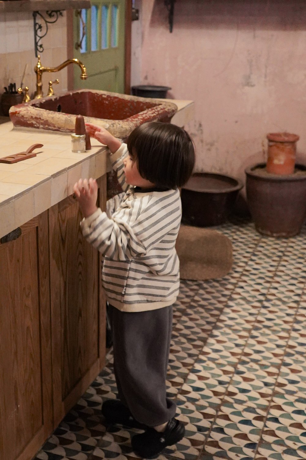 ［onu］Stripe button mtm