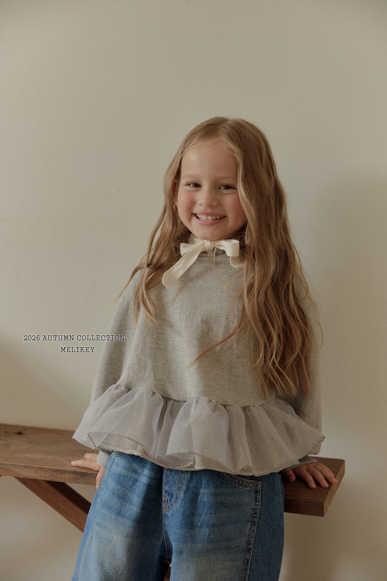 ［Melikey］Chacha frill hoodie