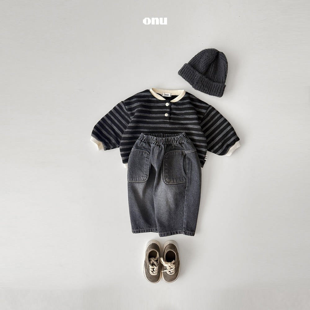 ［onu］Stripe button mtm