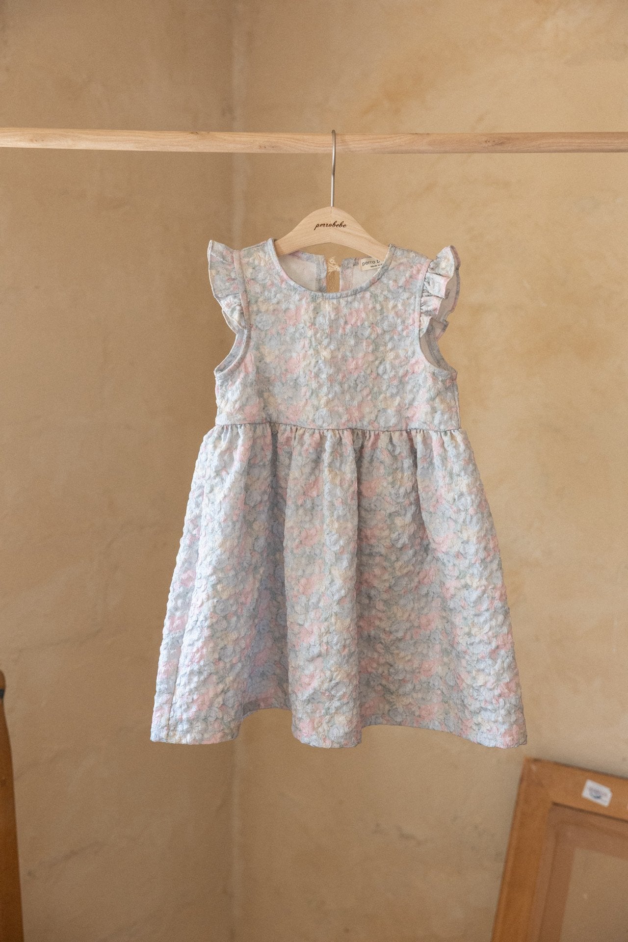 ［perrobebe］Chloe flower one-piece