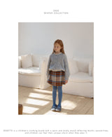 ［ROSETTE］Cocoa check skirt