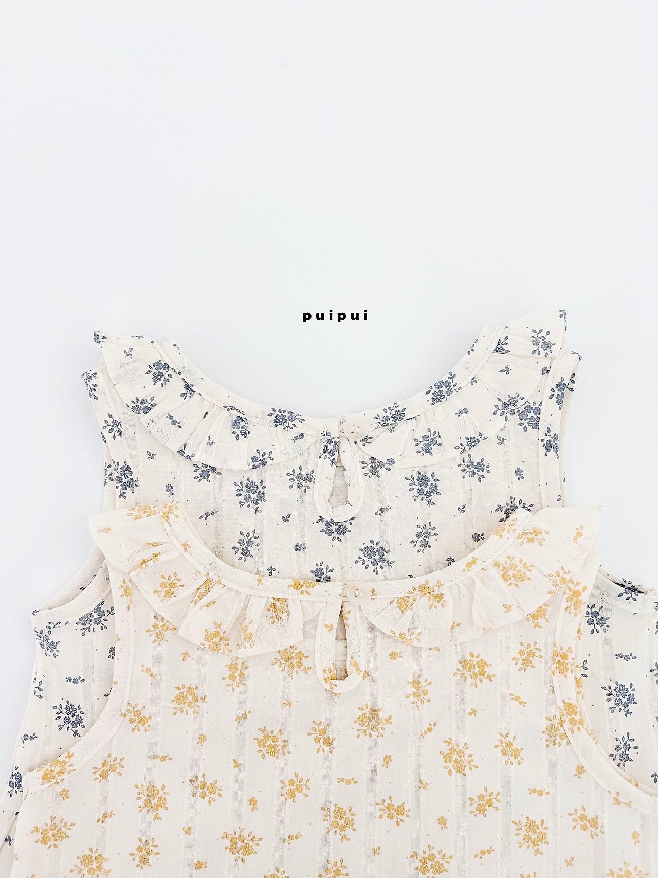 ［puipui］Cotton flower blouse