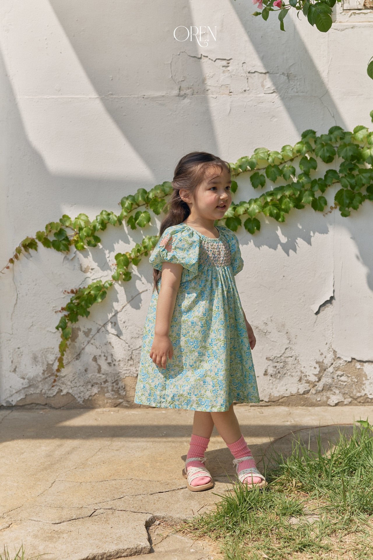 ［OREN］Solla smock one-piece