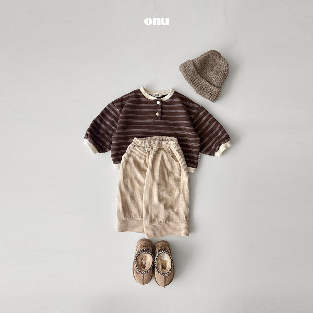［onu］Stripe button mtm