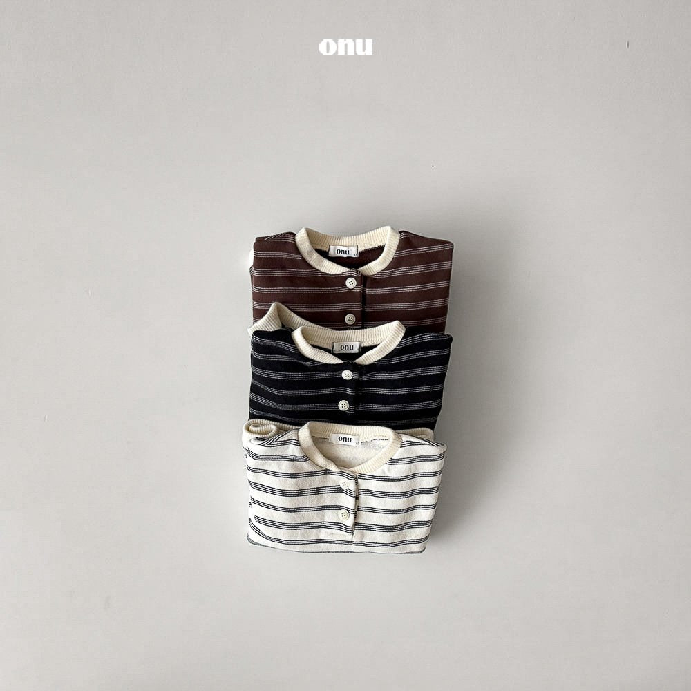 ［onu］Stripe button mtm