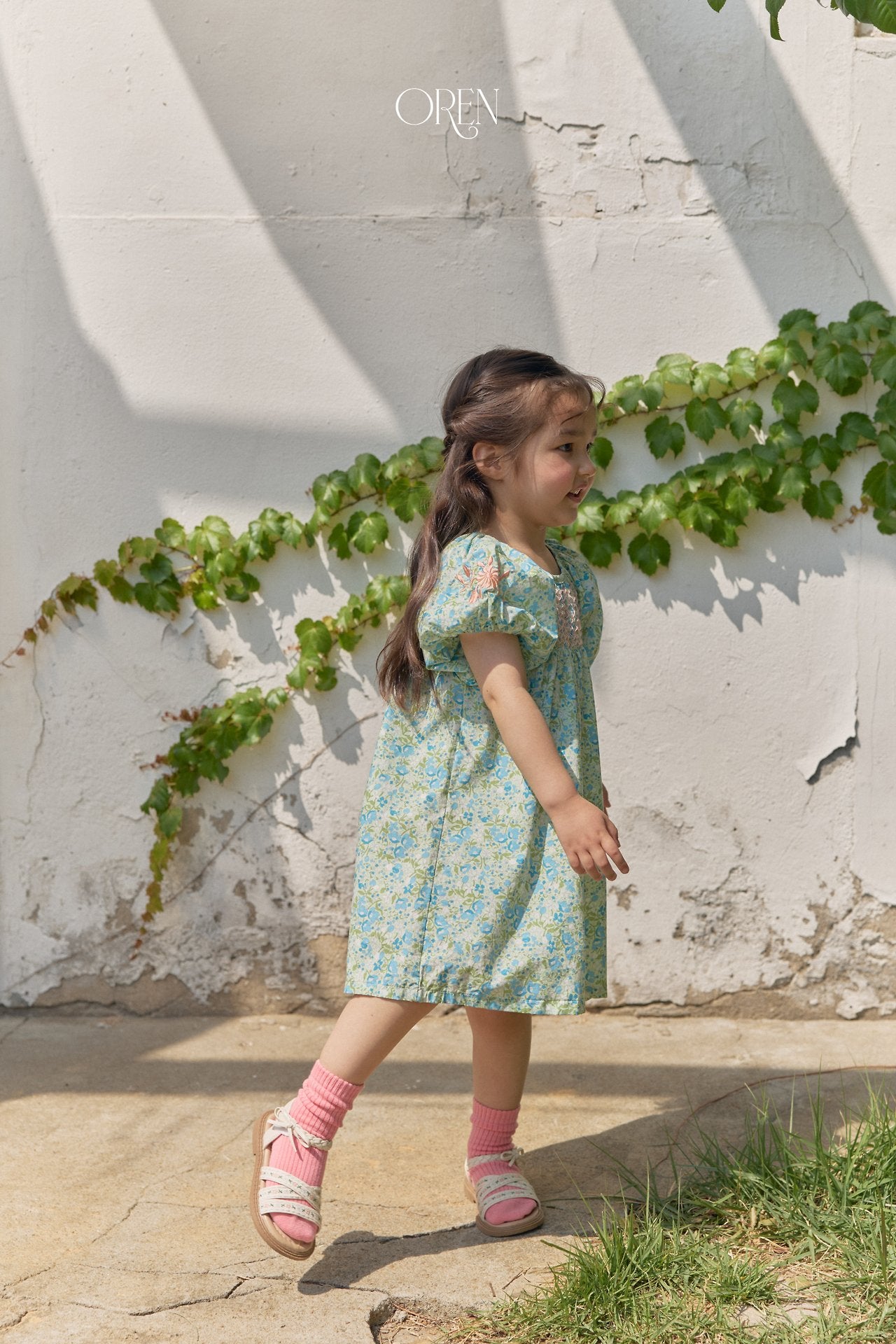 ［OREN］Solla smock one-piece
