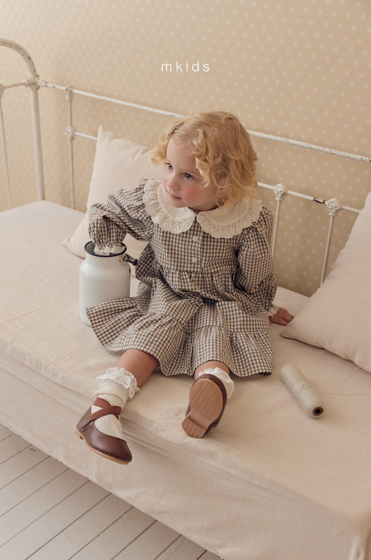 ［mkids］Flour lace socks