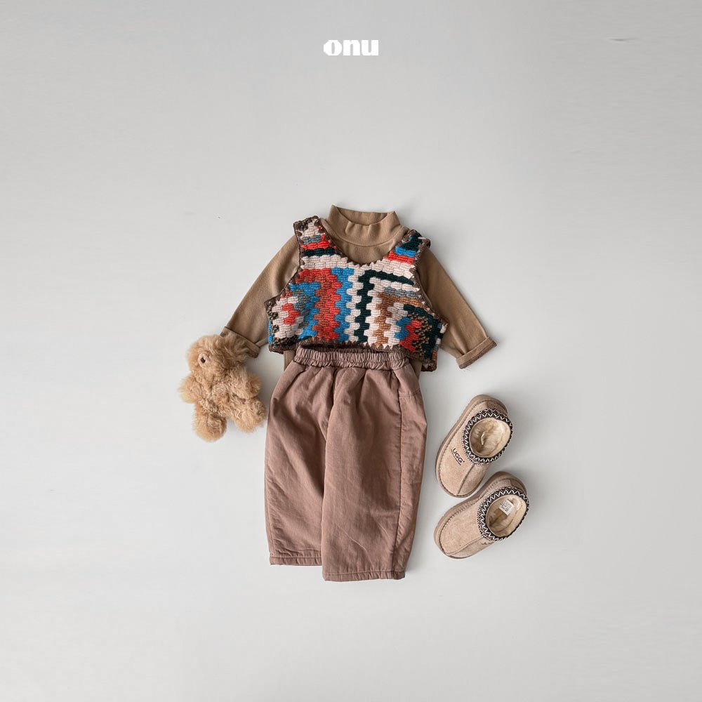 ［onu］Peach pants