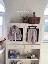 ［marron］Bunny lace hoodie