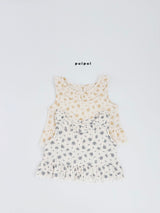 ［puipui］Cotton flower blouse